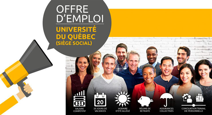 TECHNICIEN OU TECHNICIENNE EN MÉCANIQUE DU BÂTIMENT pour l'Université du Québec